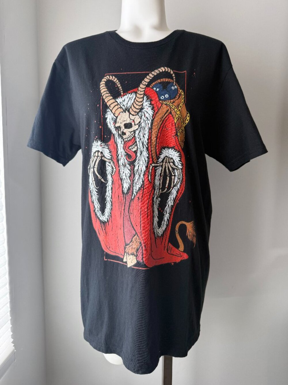 Krampus Krampusnacht Holiday Men's Black T-Shirt